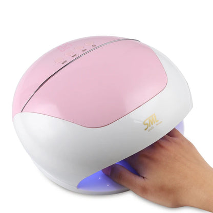 SML High Quality Customizable Gel Nail Table Lamp Uv Led With 33 Pcs Led Beads
