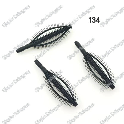 Women's Silicon Gel Mascara Brush Head for Eye Makeup Premium Quality Brush Heads