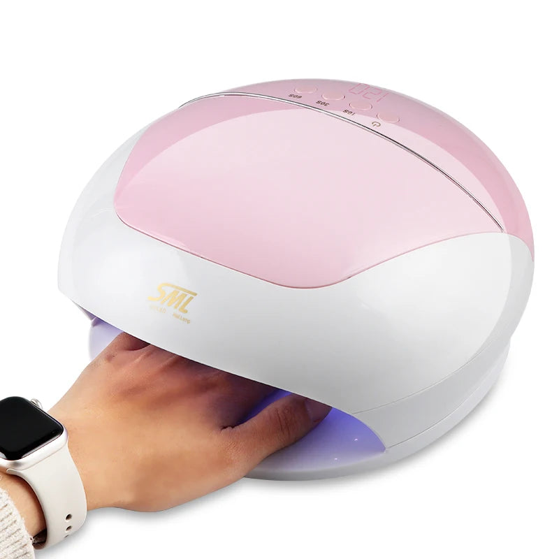 SML High Quality Customizable Gel Nail Table Lamp Uv Led With 33 Pcs Led Beads