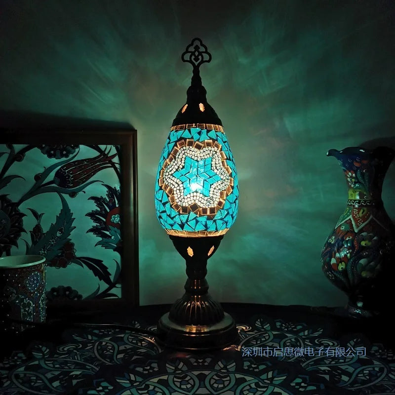 Luxyecs - Mosaic Table Lamp