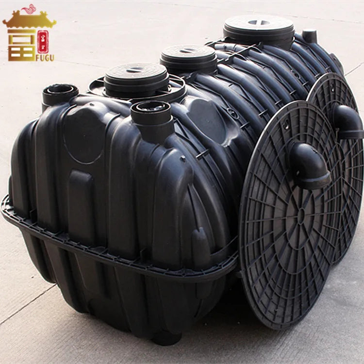 2022 New Home Sewage Water Treatment Plant HDPE Bio-digest Septic Tank 0.5CBM-2.5CBM