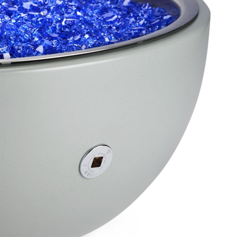 HPC Fire Aluminum Spun Gas Fire Bowl