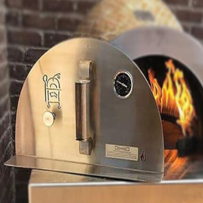 HPC Fire Door with Thermometer for Outdoor Pizza Oven