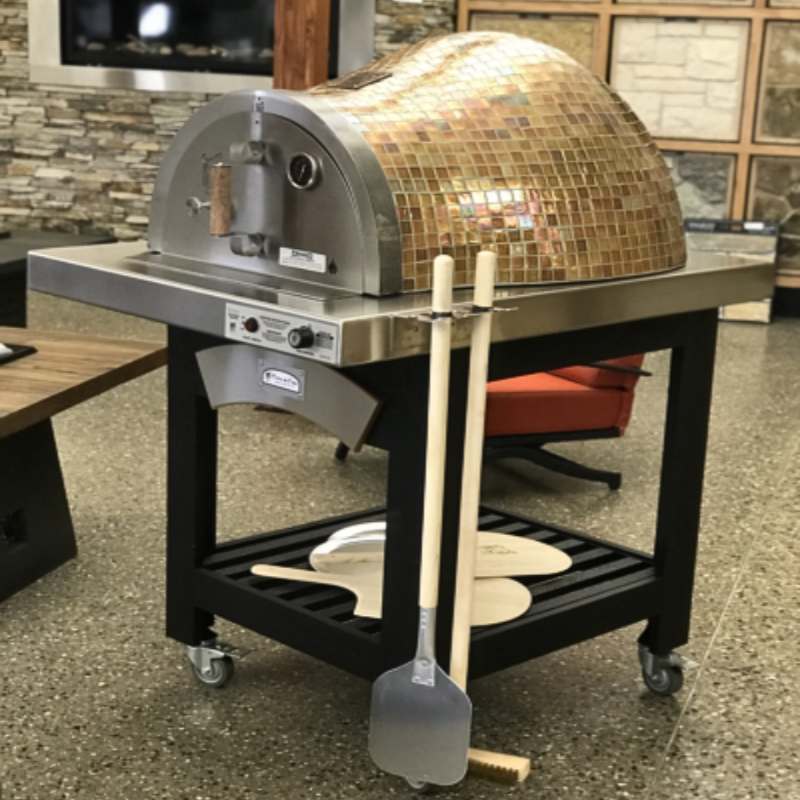 HPC Fire Forno De Pizza Outdoor Pizza Oven with Cart | Forno Series