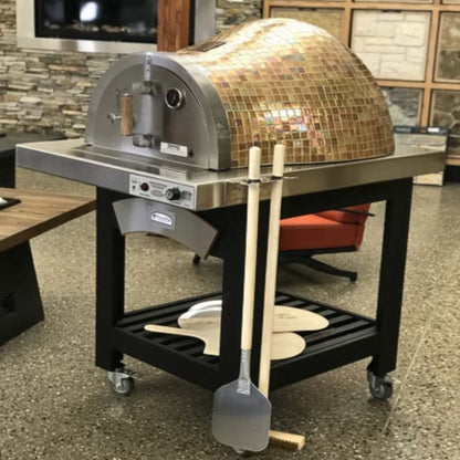 HPC Fire Forno De Pizza Outdoor Pizza Oven with Cart | Forno Series