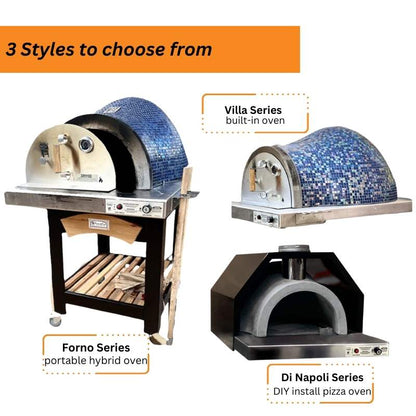 HPC Fire Forno De Pizza Built-In Outdoor Pizza Oven | Villa Series