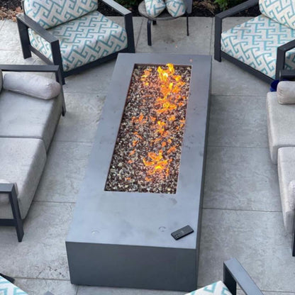 HPC Fire  H-Burner Rectangular Fire Pit Burner Insert