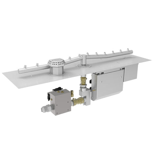 HPC Fire Linear Flat Fire Pit Burner Insert