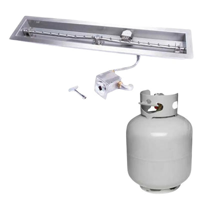 HPC Fire Linear Interlink Pan Fire Pit Burner Insert