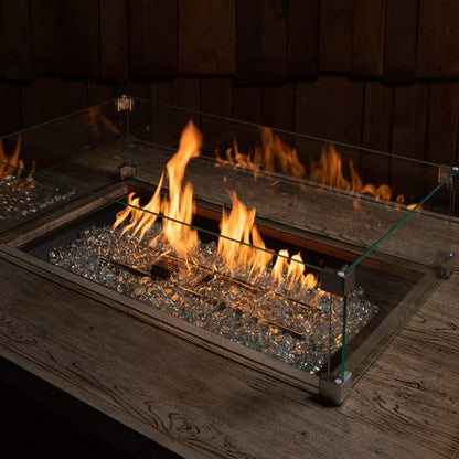 HPC Fire Rectangular Glass Wind Guards