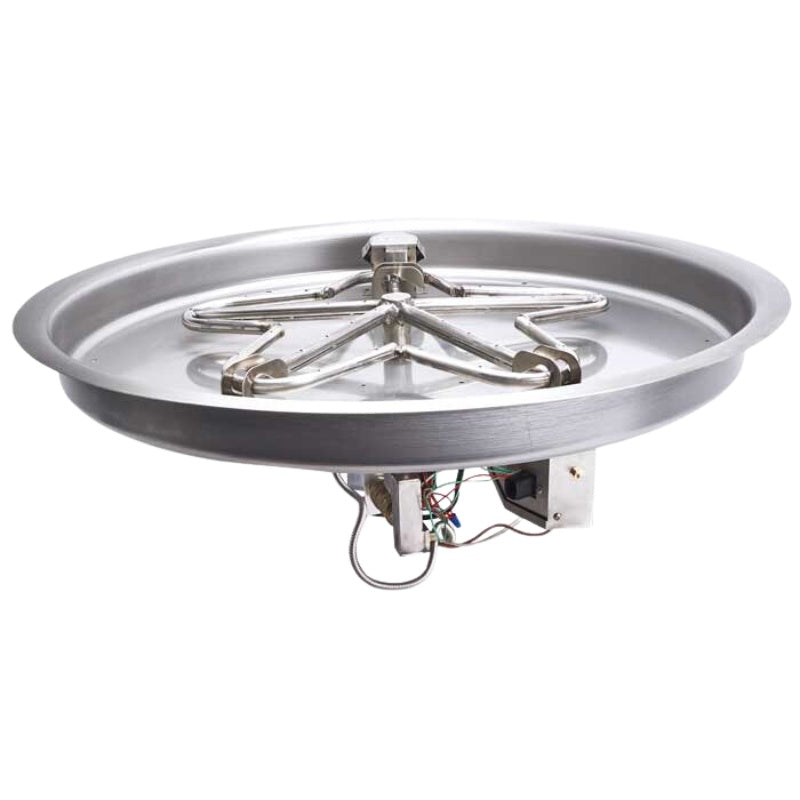 HPC Fire Round Bowl Fire Pit Burner Insert