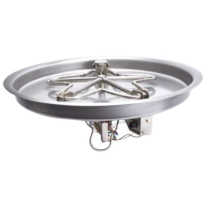 HPC Fire Round Bowl Fire Pit Burner Insert