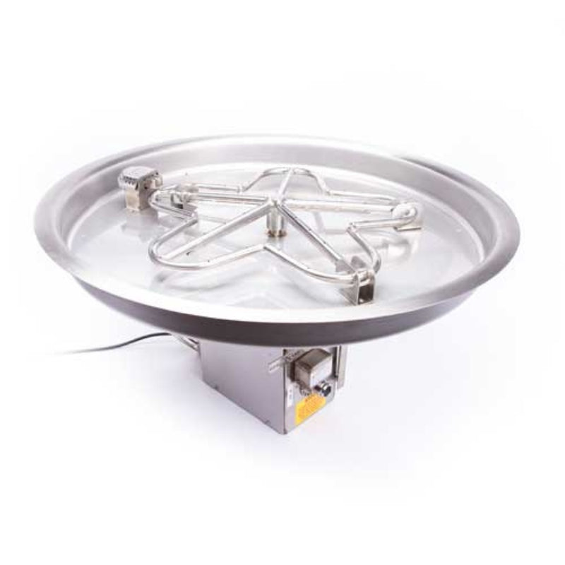 HPC Fire Round Bowl Fire Pit Burner Insert