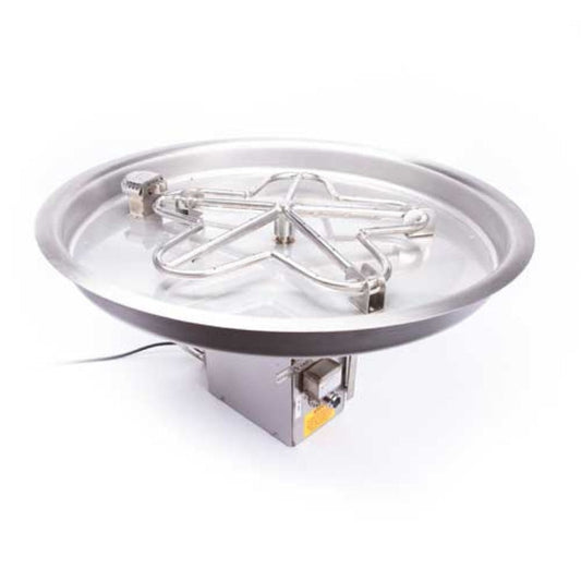 HPC Fire Round Bowl Fire Pit Burner Insert