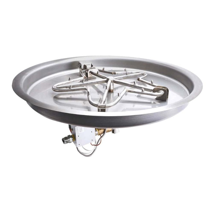 HPC Fire Round Bowl Fire Pit Burner Insert