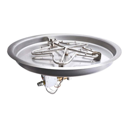HPC Fire Round Bowl Fire Pit Burner Insert