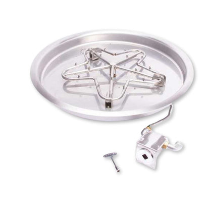 HPC Fire Round Bowl Fire Pit Burner Insert