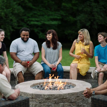 HPC Fire Round Bowl Fire Pit Burner Insert