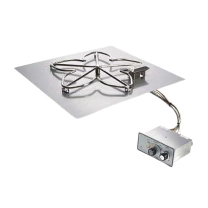 HPC Fire Square Flat Fire Pit Burner Insert