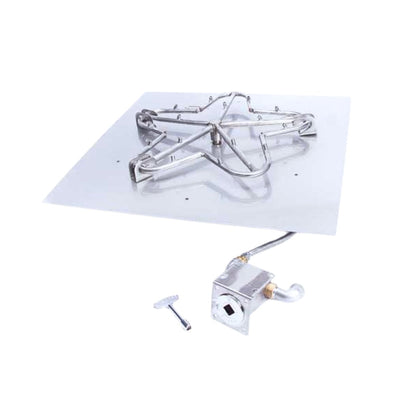 HPC Fire Square Flat Fire Pit Burner Insert