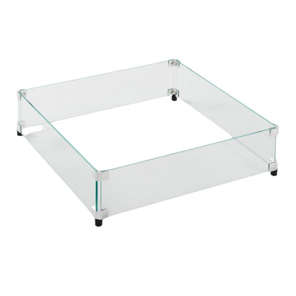 HPC Fire Square Glass Wind Guards