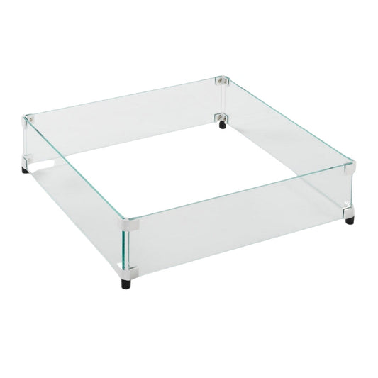 HPC Fire Square Glass Wind Guards