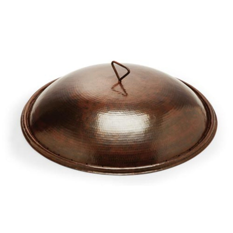 HPC Fire Tempe Hammered Copper Gas Fire and Water Bowl