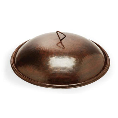 HPC Fire Tempe Hammered Copper Gas Fire Bowl