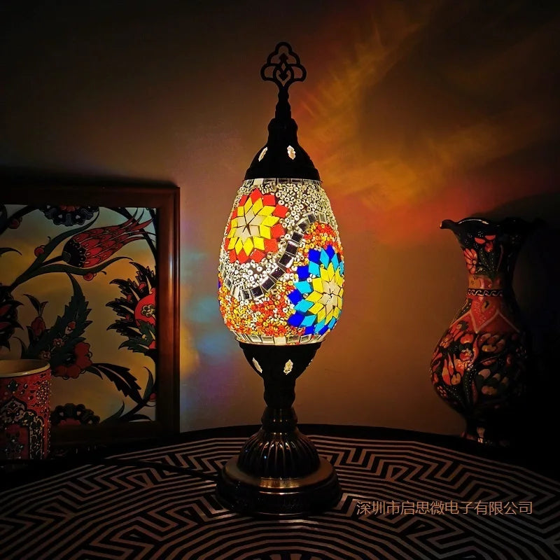 Luxyecs - Mosaic Table Lamp