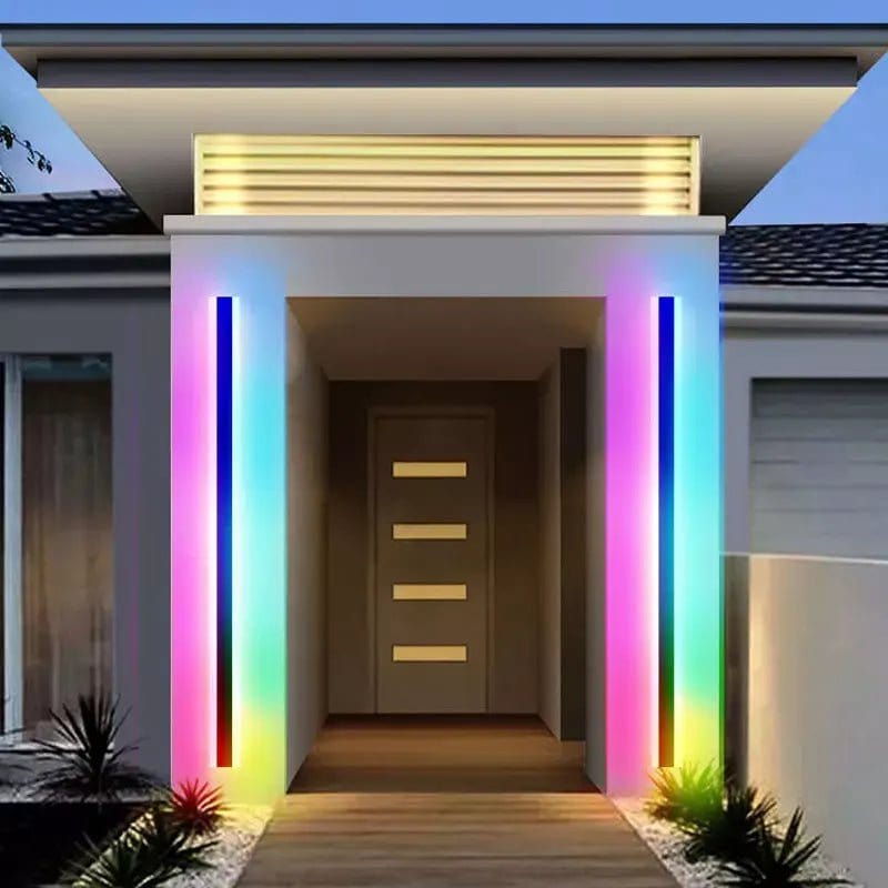 Stripe Lined LED Wall Light