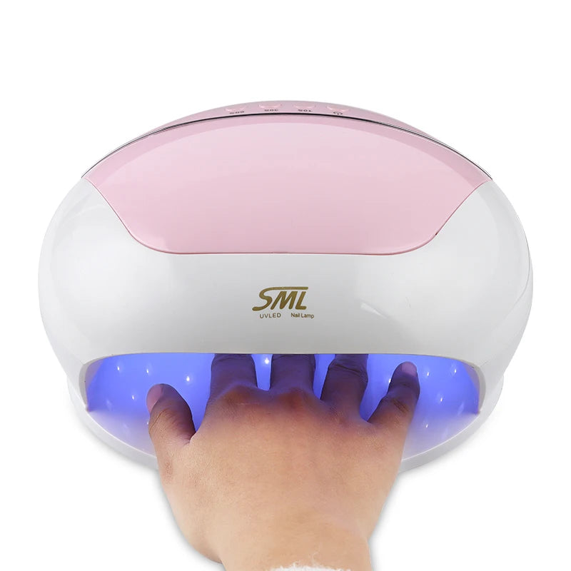 SML High Quality Customizable Gel Nail Table Lamp Uv Led With 33 Pcs Led Beads