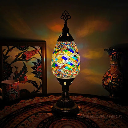 Luxyecs - Mosaic Table Lamp