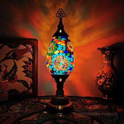 Luxyecs - Mosaic Table Lamp