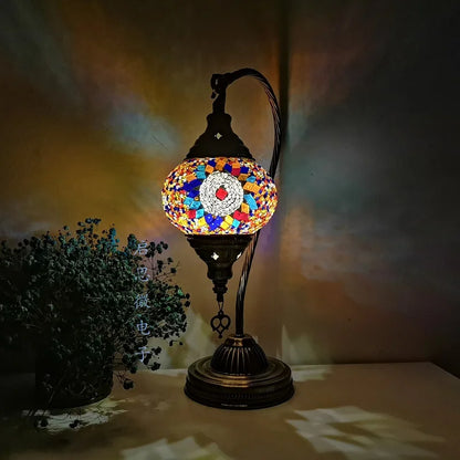 Luxyecs - Turkish Mosaic Table Lamp