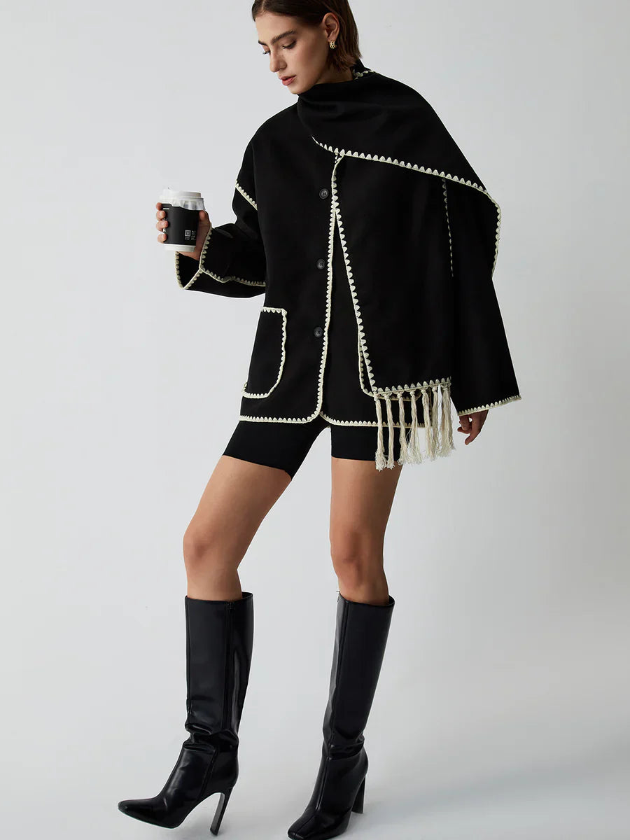 Claire | Scarf Coat