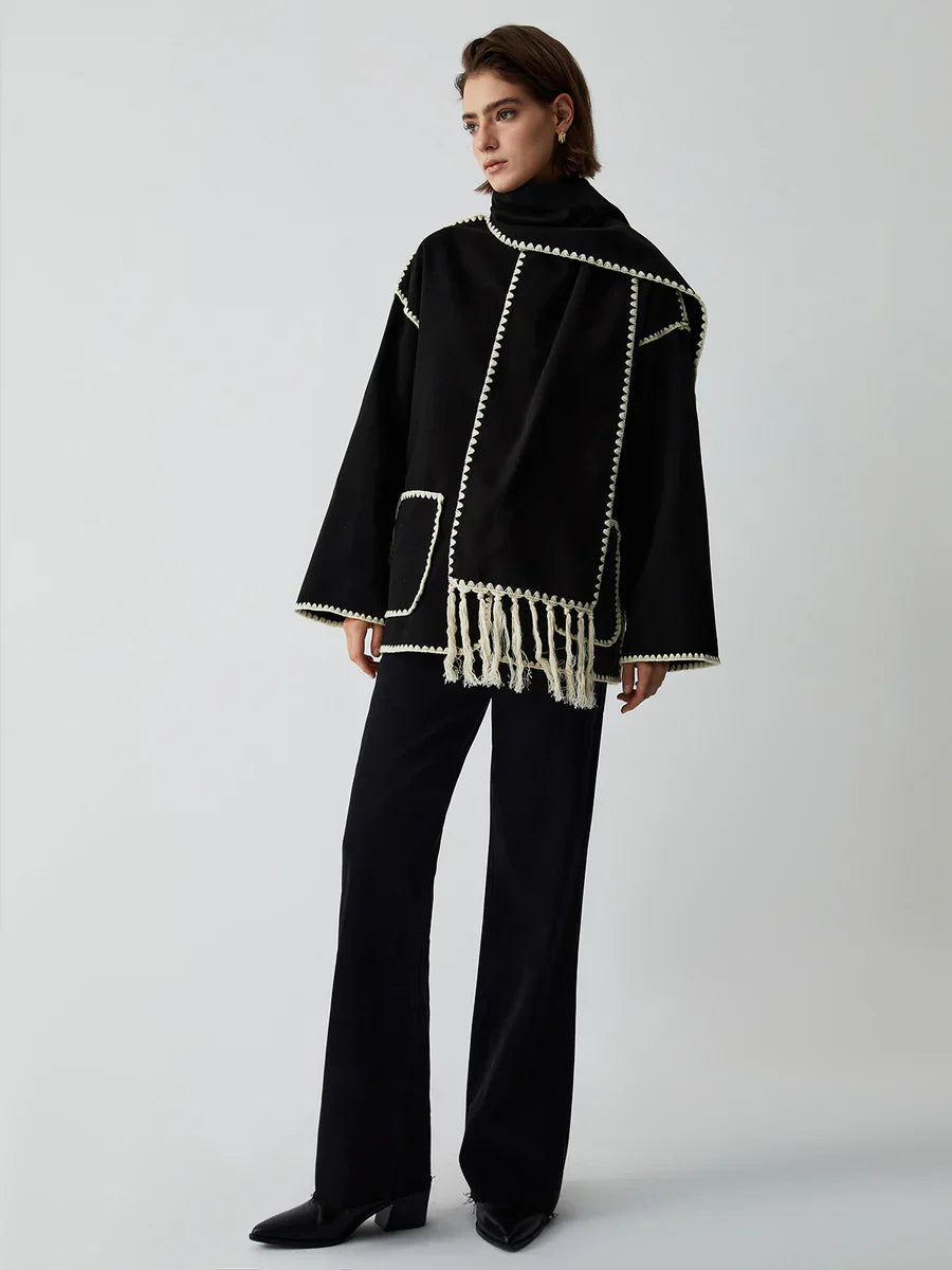 Claire | Scarf Coat