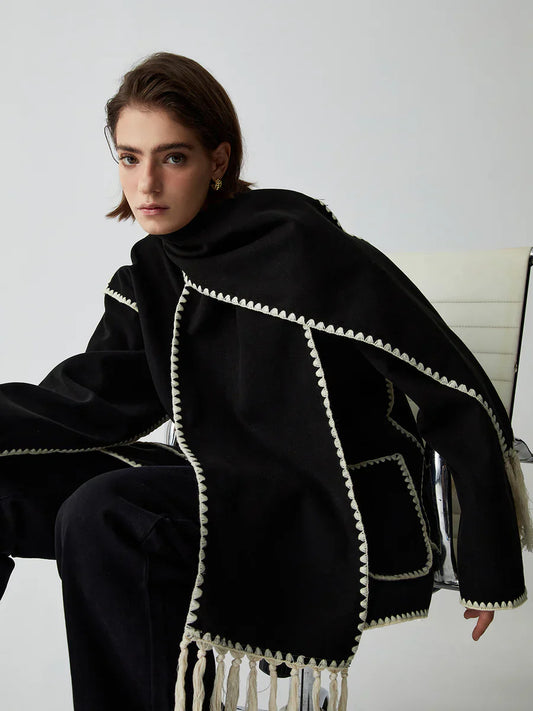 Claire | Scarf Coat
