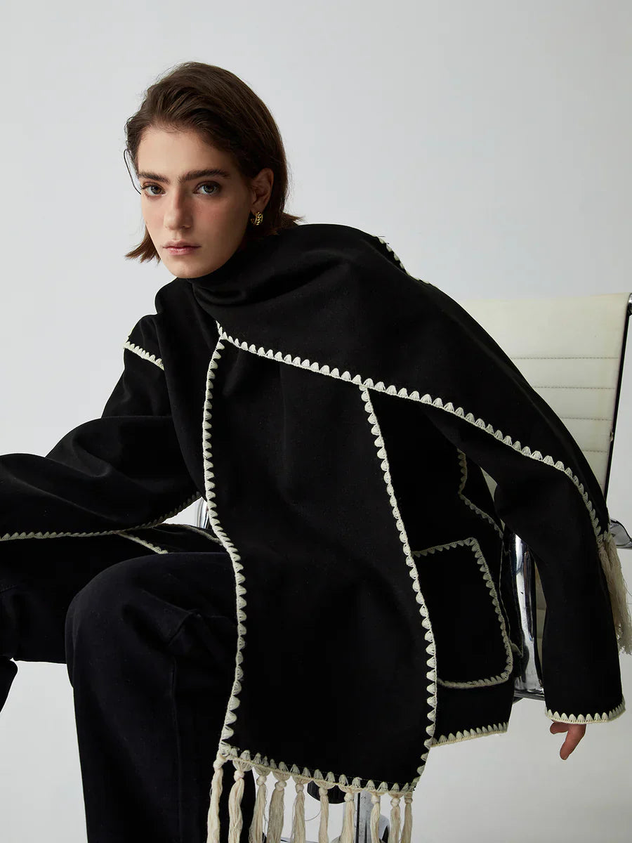 Claire | Scarf Coat