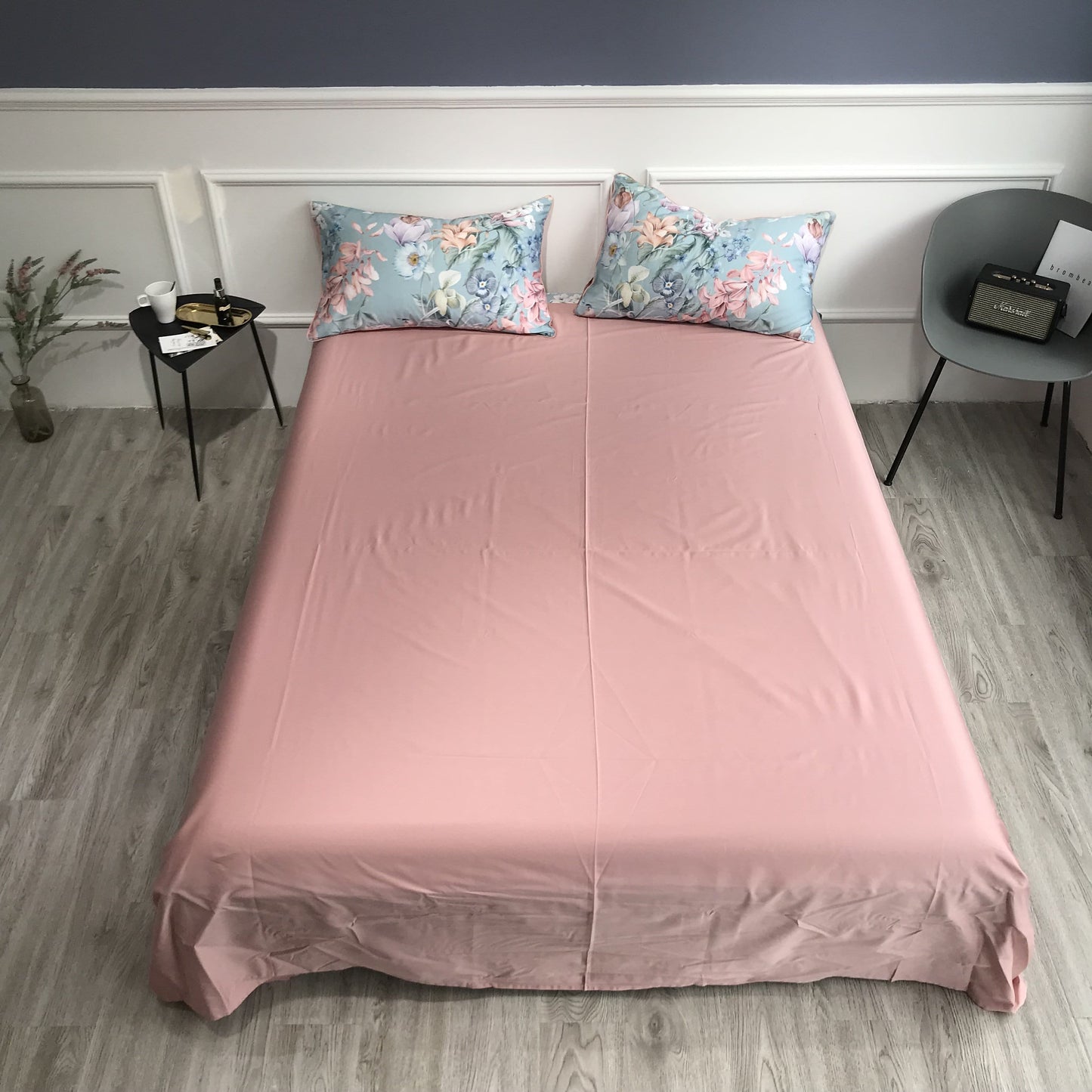 Sunset Blues Duvet Cover Set (Long-staple Sateen Cotton)