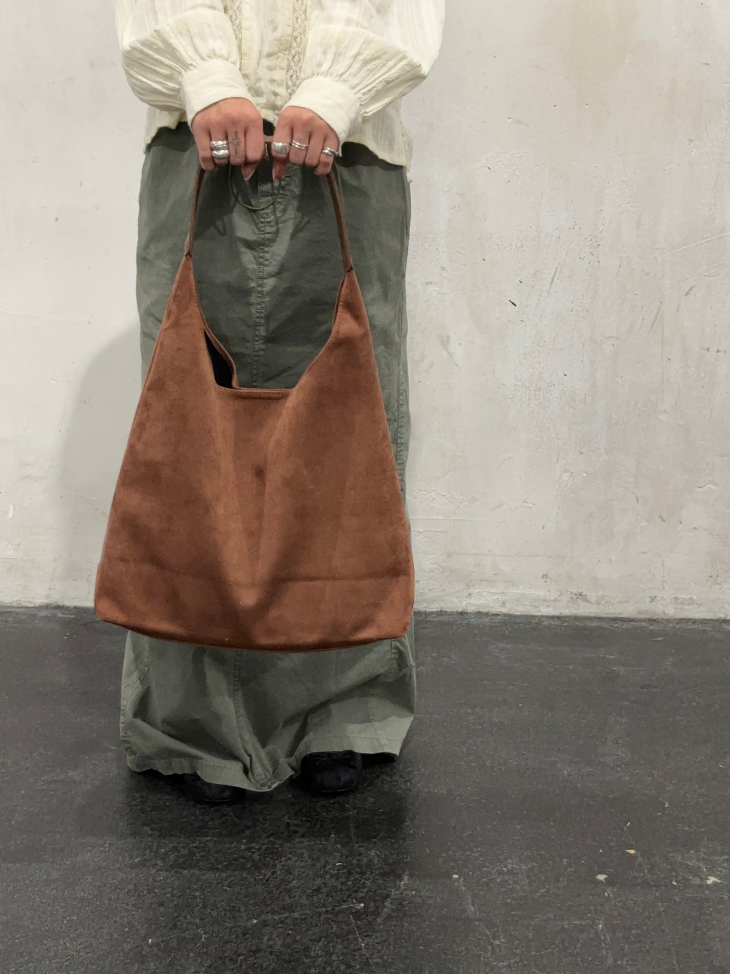 Scarlett - Suède Dagelijkse Tote