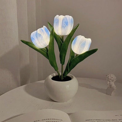 Tulip Night Lamp Table Roses