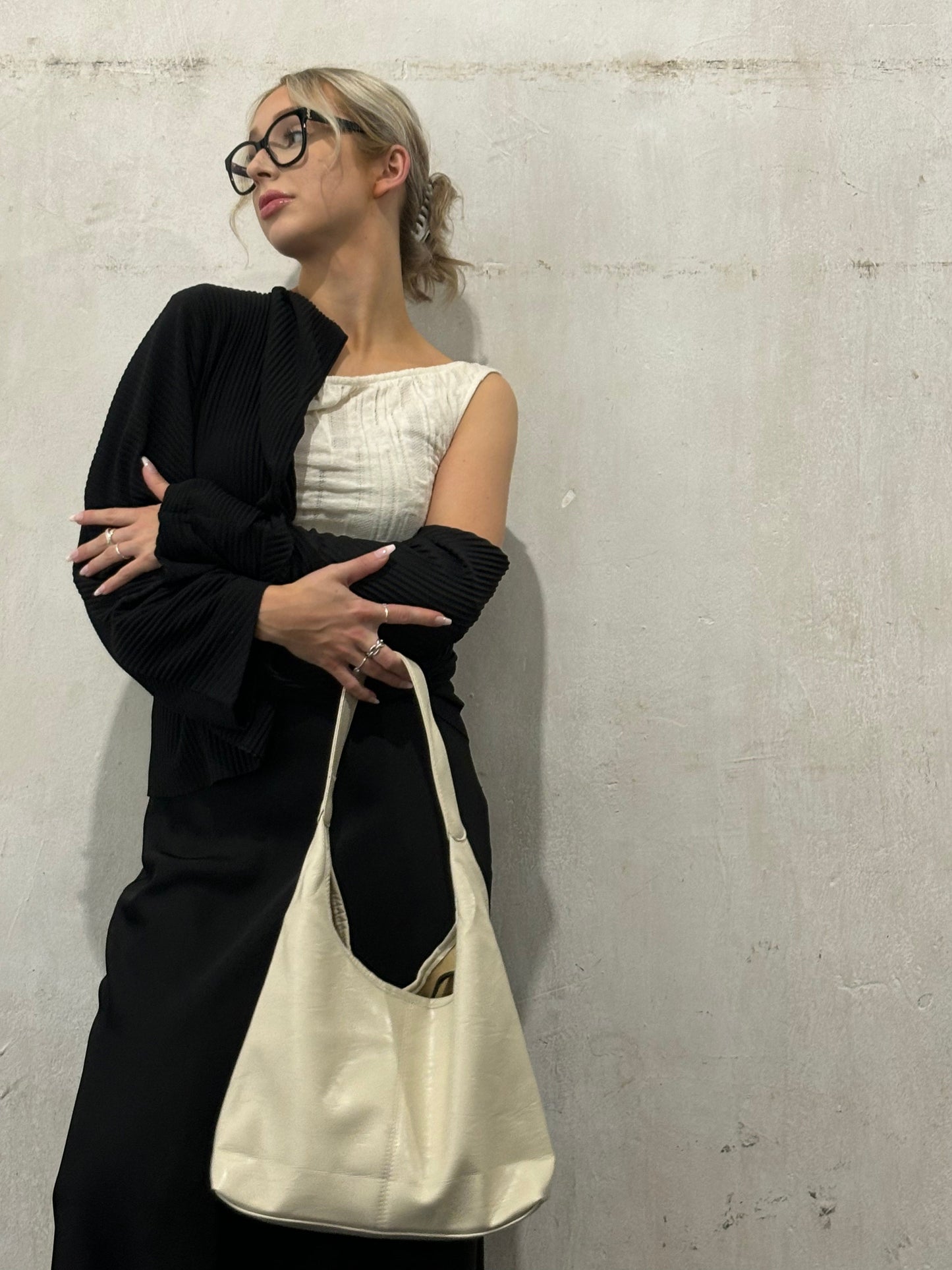 Ella - Versleten Leren Tote