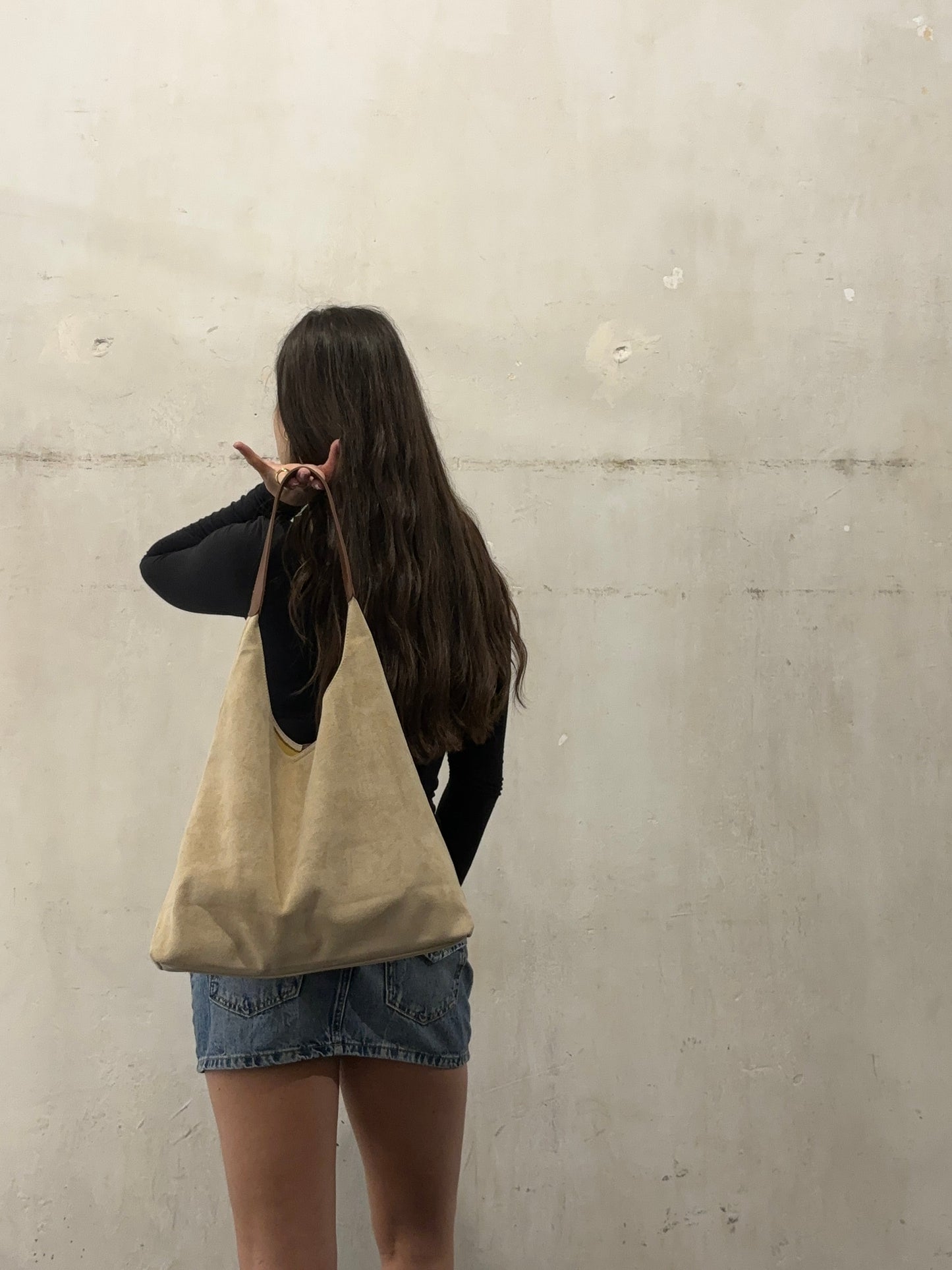 Scarlett - Suède Dagelijkse Tote