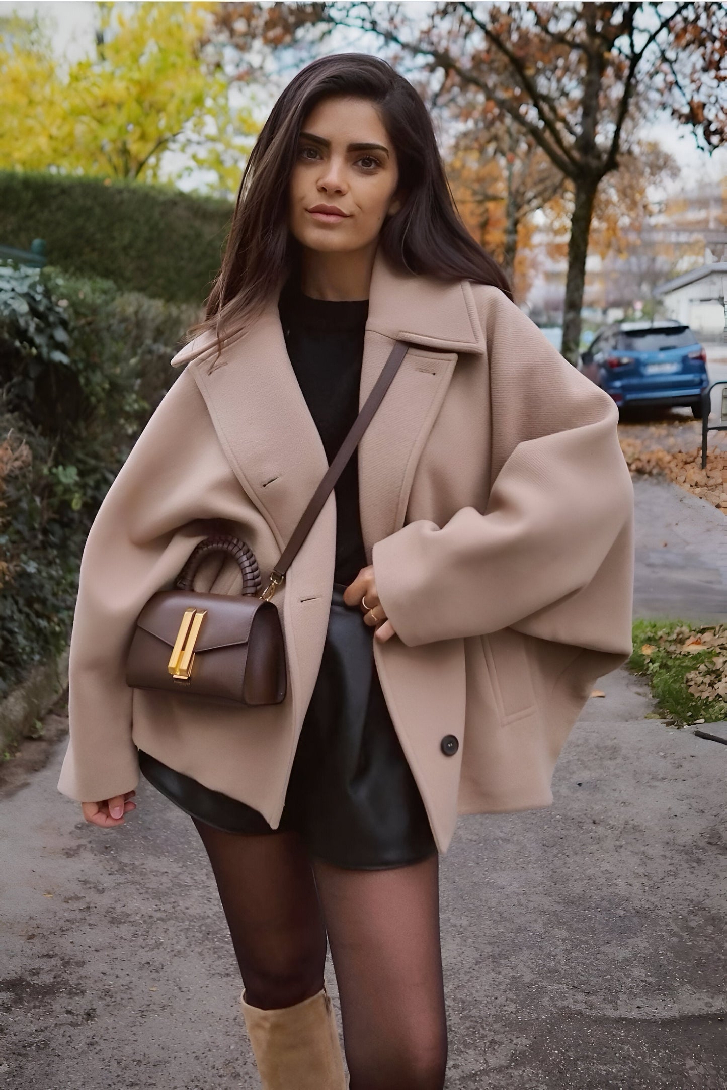 LUNA | MANTEAU EN LAINE SURDIMENSIONNÉ