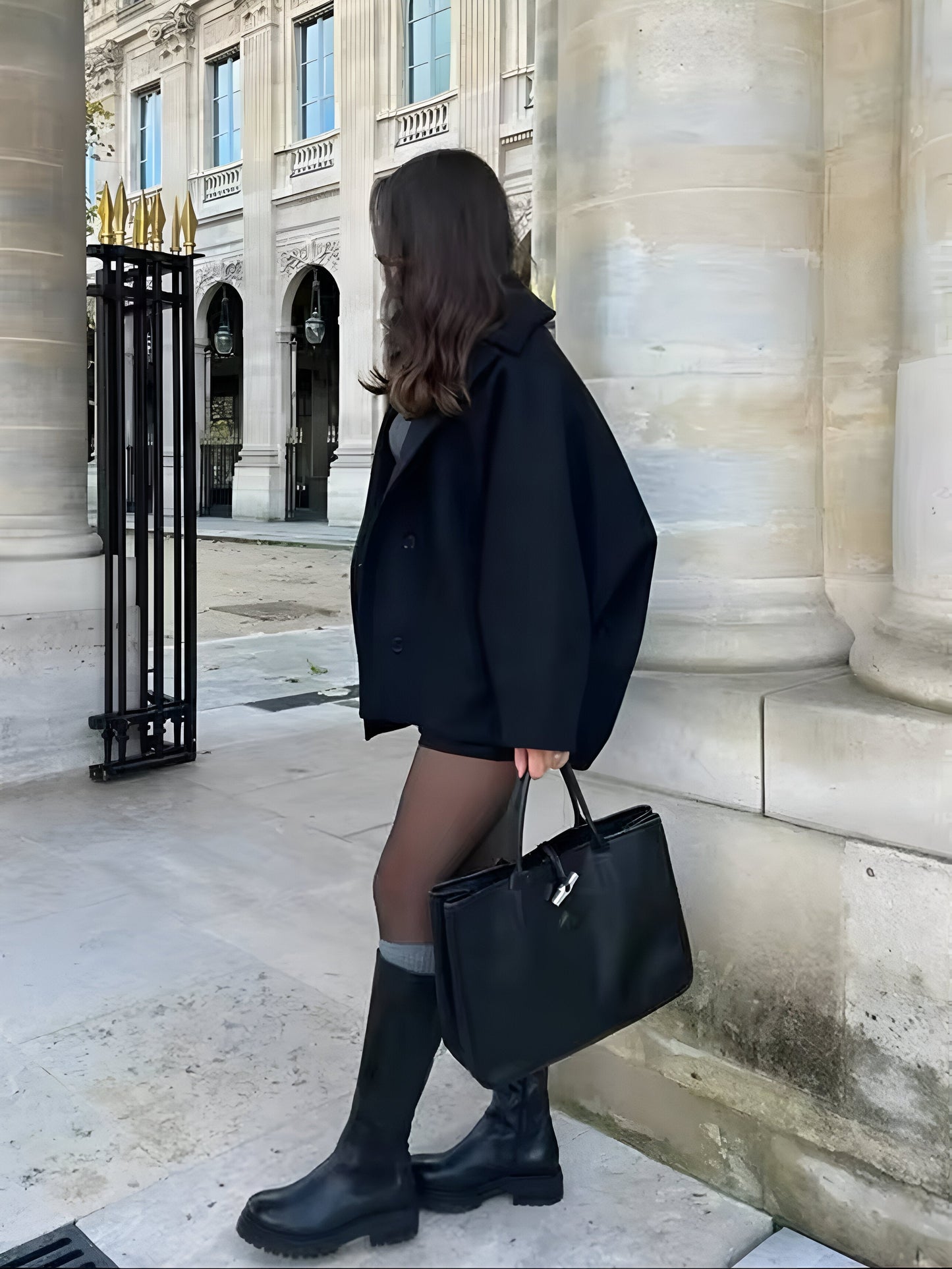 LUNA | MANTEAU EN LAINE SURDIMENSIONNÉ