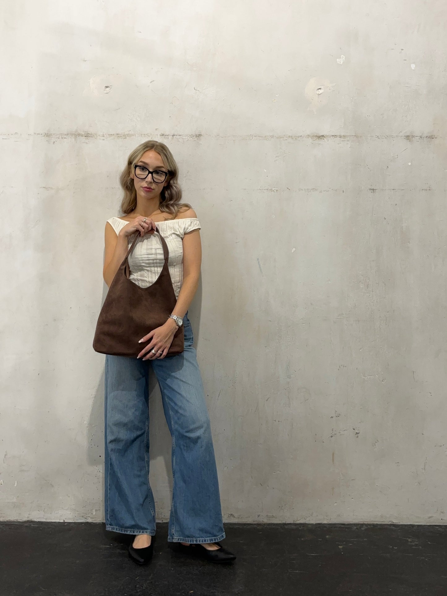 Scarlett - Suède Dagelijkse Tote