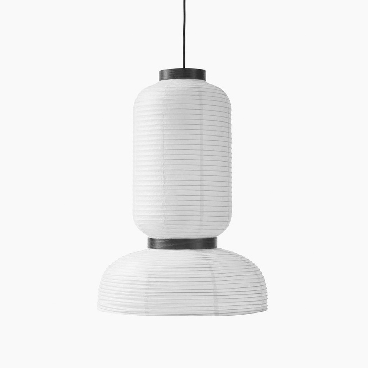 Élégante lampe suspendue Wabi Sabi japonaise