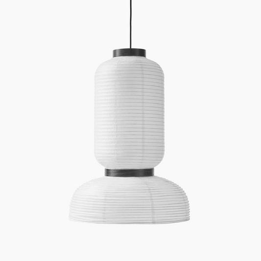 Élégante lampe suspendue Wabi Sabi japonaise