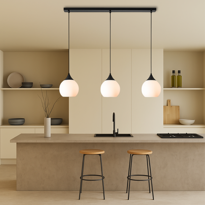 Gade's 3 Heads Modern Dining Table Pendant Light for Stylish Interiors
