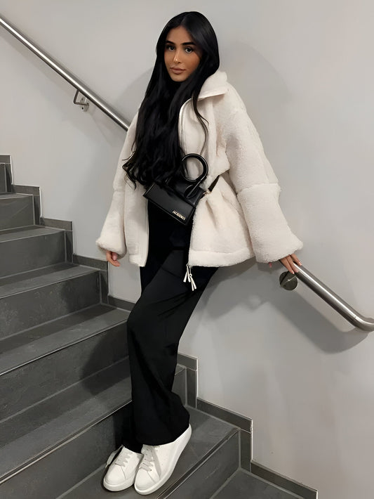 ELSIE | VESTE TEDDY